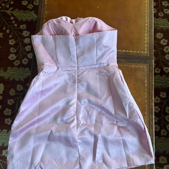 Poava pink mini dress - Picture 4 of 5